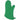 Green cotton oven mitt from NOW DESIGN with textured grip, designed for heat protection and comfortable handling in the kitchen.