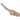 Hand holding the Shun Classic Blonde santoku by its D-shaped handle
