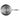 Le Creuset Tri-Ply Fry Pan with stainless steel handle and black cooking surface, shown from a top view.