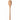 Tovolo olivewood spoon with natural wood grain