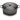 Le Creuset 4.5 Qt. round Dutch oven in vibrant enameled cast iron with a sturdy lid, ideal for cooking and baking.