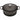 Le Creuset 5.5Qt round Dutch oven in vibrant enamel finish, with a sturdy lid and handles for versatile cooking.