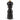 Peugeot Chocolate Paris Pepper Mill with glossy dark brown finish and ergonomic design for fresh ground pepper.