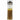 Glass salad dressing shaker filled with vinaigrette, with measurement markings