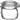 BORMIOLI Fido Jar for food storage, clear glass container with a lid, ideal for keeping kitchen pantry items fresh.