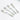 Knork Dinner Fork Set-4