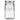 Clear wide mouth Mason jar by LEE with a metal screw-on lid, showing the jar's wide opening and transparent glass body.