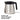 Double-wall vacuum insulated stainless steel thermal carafe of the OXO Brew 8-cup coffee maker