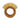Full Circle Ring Vegetable Brush with a white handle and bristle cleaning surface for washing vegetables.