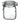 Bormioli Fido jar for food storage, 25.25 oz glass container with airtight lid, ideal for preserving pantry items.