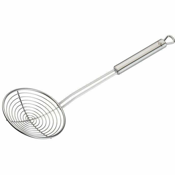 Frieling Parma stainless steel wire skimmer with a long handle