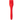 GIR Ultimate Basting Brush in red silicone on a white background