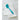 GIR Mini Flip in teal, three quarter view showing the thin blade