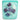 Stasher reusable silicone half-gallon storage bag in aqua, ideal for food storage and organization.