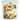 Clear reusable silicone half-gallon storage bag by Stasher filled with fresh vegetables on a kitchen countertop.