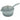 Le Creuset 1.75-quart iron handle sauce pan with stainless steel lid, black exterior and ergonomic handle.