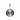 Le Creuset 8-inch stainless steel tri-ply fry pan shown from top view, ideal for sautéing and frying in the kitchen.