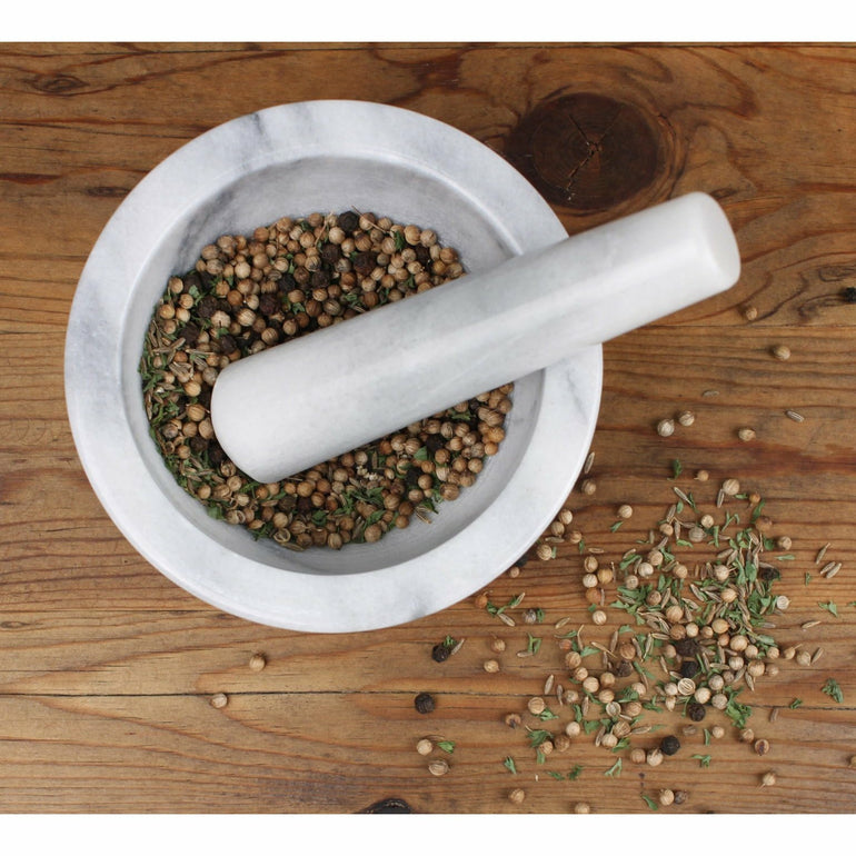 Marble Mortar & Pestle