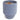Paddywax Parks candle in a textured blue-grey vessel with wooden wick
