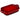 Le Creuset Rectangular Dish with Platter Lid in Cherry red — front view with the platter-style lid