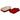 Le Creuset Rectangular Dish with Platter Lid in Cherry red — alternate angle