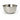 RSVP stainless steel mixing bowl with a polished finish, showing the smooth interior and sturdy, rounded edges for baking and cooking.