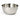 RSVP stainless steel mixing bowl with a shiny, smooth surface, ideal for kitchen prep and mixing tasks.