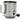 RSVP stainless steel crank flour sifter with black crank knob