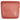 Stasher silicone sandwich bag in terra cotta color, reusable storage bag with airtight seal, perfect for sandwiches and snacks.