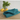 Set of two Now Design Ripple dish towels with colorful, textured fabric for drying dishes and kitchen use.