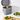 OXO charcoal 1.75 gallon compost bin with lid open and scraps inside