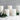 White Candle Pillar