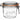 Le Parfait tapered French food storage jar with airtight seal, glass container for preserving and storing pantry items.