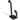 Rectangular Plate Rounded Hat & Coat Hook