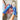 Starkt True Blue gloves showing a close-up of blue fabric gloves with reinforced fingertips and a snug fit.