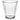 Clear Picardie glass from DURALEX, shatter-resistant drinking glass with a transparent, elegant design.