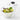 OXO glass salad spinner with the lid off and a salad in the glass bowl