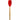 Le Creuset craft series spatula spoon in cerise with a wooden handle, ideal for cooking and stirring in the kitchen.