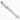 Microplane zester and grater in retro green color, showcasing a sleek stainless steel surface for zesting and grating citrus and spices.
