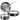 Hestan NanoBond Stainless Steel Essential 5 Piece Cookware Set