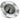 OXO Good Grips silicone sink strainer with stainless steel rim and gray silicone basket
